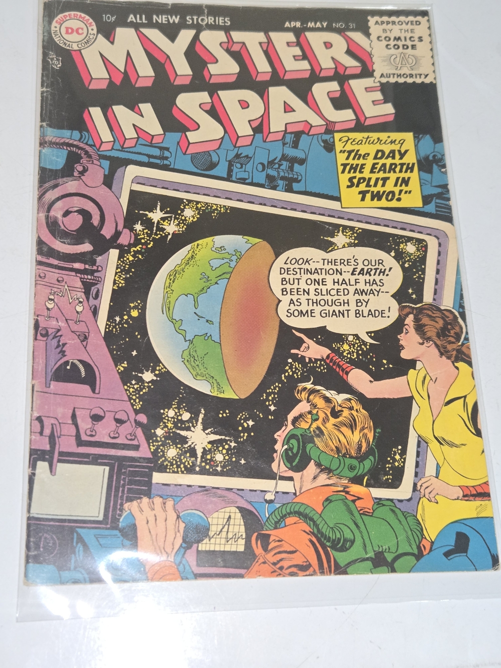 DC Retro Comic Mystery In Space Vintage Comic